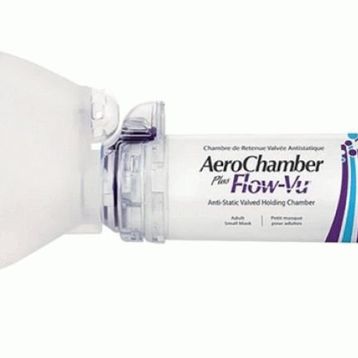 Aerochamber Plus Flow - Mor Vu Adult Small Mask