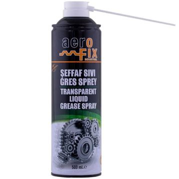 Aerofıx 500 ml Şeffaf Sıvı Gres Sprey