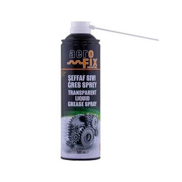 Aerofıx 500 ml Şeffaf Sıvı Gres Sprey