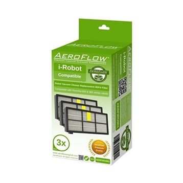 AeroFlow Orijinal I-Robot Roombaa 800 ve 900 Serisi Filtre 3lü Paket (Garantili)