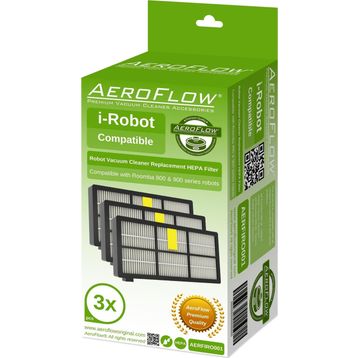 AeroFlow Orijinal I-Robot Roombaa 800 ve 900 Serisi Filtre 3lü Paket (Garantili)