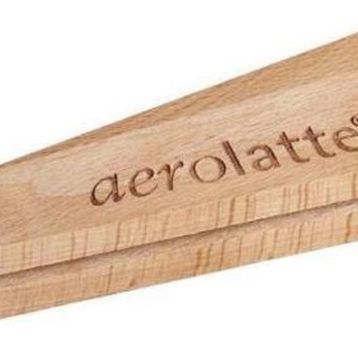 Aerolatte Klipsli Ahşap Kahverengi Kahve Ölçü Kaşığı