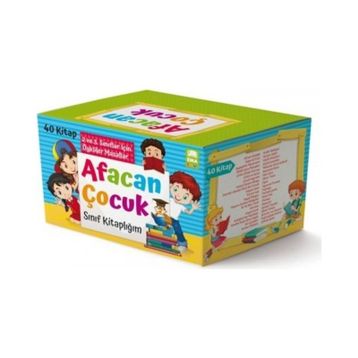 AFACAN ÇOCUK SINIF KITAPLIĞI SETI (40 KITAP TAKIM) (2. VE 3. SINIFLAR İÇIN) - KOLEKTIF