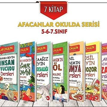 Afacanlar Okulda Serisi 7 Kitap Set