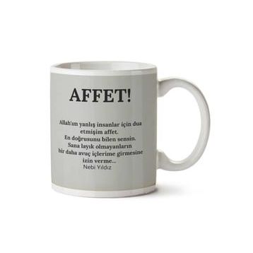 Affet Baskılı Kupa