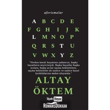 Aforizmalar - Altay Öktem
