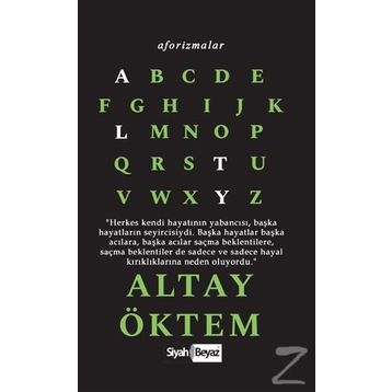 Aforizmalar - Altay Öktem