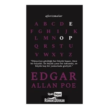 Aforizmalar - Edgar Allan Poe