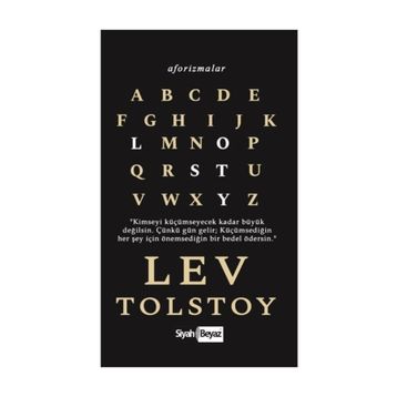 Aforizmalar - Lev Tolstoy
