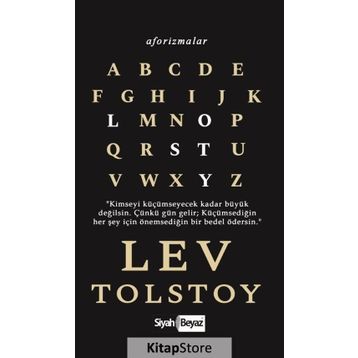 Aforizmalar - Lev Tolstoy