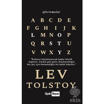 Aforizmalar - Lev Tolstoy