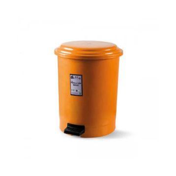 Aform 3 12 lt Turuncu Pedallı Çöp Kovası
