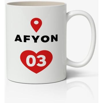 Afyon Baskılı Kupa