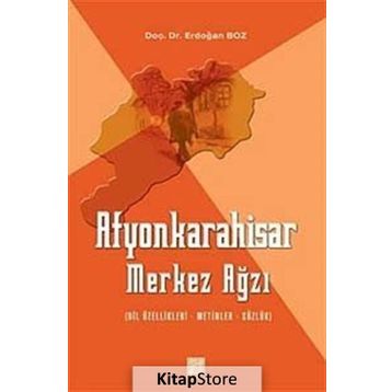 AFYONKARAHISAR MERKEZ AĞZI - ERDOĞAN BOZ