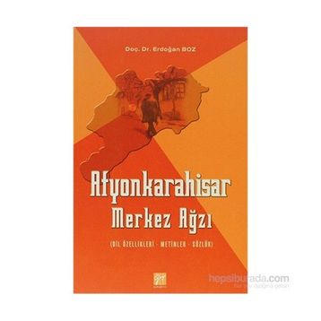 AFYONKARAHISAR MERKEZ AĞZI - ERDOĞAN BOZ