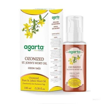 Agarta 100 ml Ozonlanmış Saf Sarı Kantaron Yağı