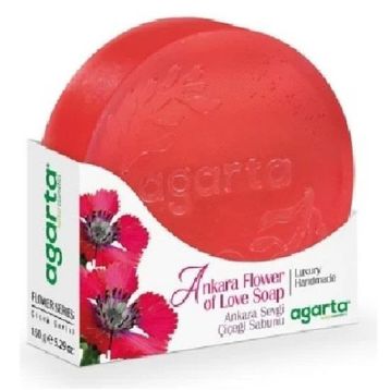 Agarta 150 gr Doğal Ankara Sevgi Çiçeği Sabunu El Yapımı