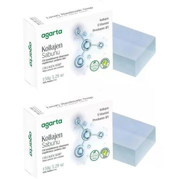 Agarta 2x150 gr El Yapımı Doğal Kollajen Sabun