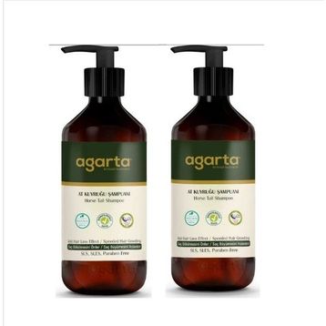 Agarta 2x400 ml At Kuyruğu Şampuanı