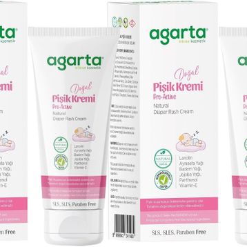 Agarta 3x100 ml Doğal Pişik Kremi