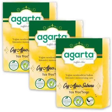 Agarta 3x150 gr Çay Ağacı Sabunu