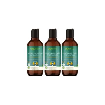 Agarta 3x400 ml Doğal Kepeğe Karşı Etkili Şampuan