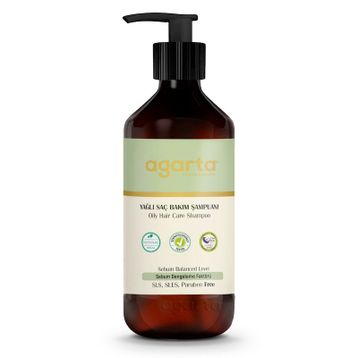 Agarta 400 ml Yağlı Saçlar İçin Doğal Şampuan