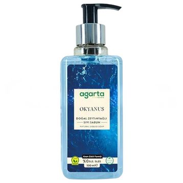 Agarta 500 ml Okyanus Zeytinyağlı Sıvı Sabun