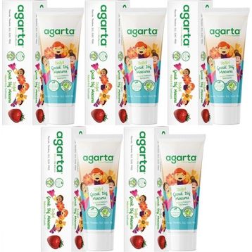 Agarta 5x75 ml Doğal Çocuk Diş Macunu