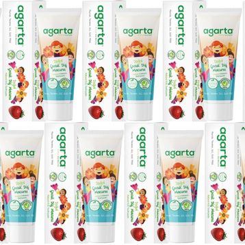 Agarta 9x75 ml Doğal Çocuk Diş Macunu