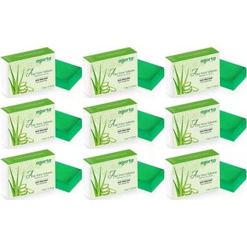 Agarta Aloe Vera El Yapımı 9x150 gr Doğal Sabun