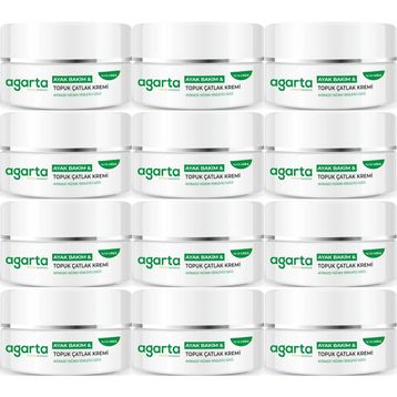Agarta Ayak ve Topuk Çatlak 12x100 ml Bakım Kremi