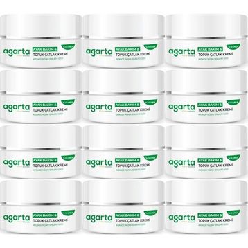 Agarta Ayak ve Topuk Çatlak 12x100 ml Bakım Kremi
