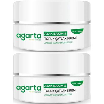 Agarta Ayak ve Topuk Çatlak 2x100 ml Bakım Kremi
