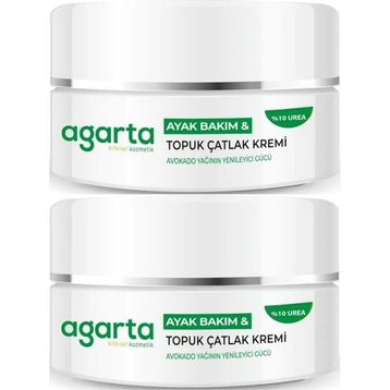 Agarta Ayak ve Topuk Çatlak 2x100 ml Bakım Kremi