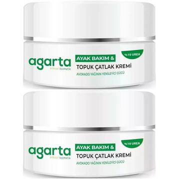 Agarta Ayak ve Topuk Çatlak 2x100 ml Bakım Kremi