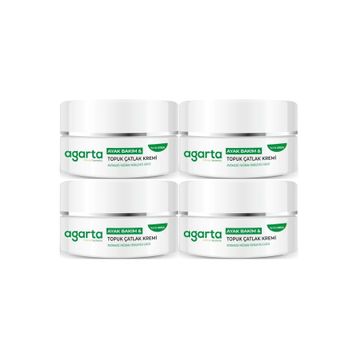 Agarta Ayak ve Topuk Çatlak 4x100 ml Bakım Kremi
