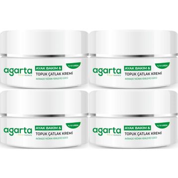Agarta Ayak ve Topuk Çatlak 4x100 ml Bakım Kremi