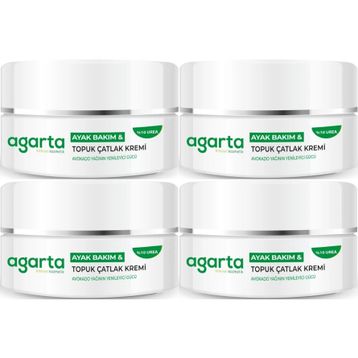 Agarta Ayak ve Topuk Çatlak 4x100 ml Bakım Kremi