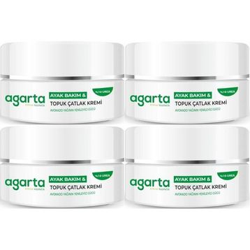 Agarta Ayak ve Topuk Çatlak 4x100 ml Bakım Kremi
