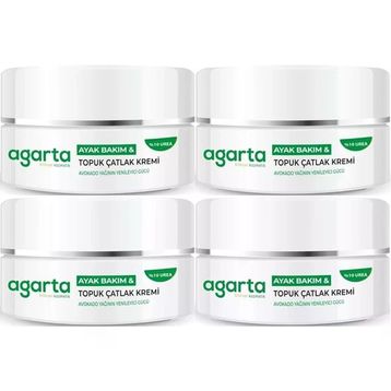 Agarta Ayak ve Topuk Çatlak 4x100 ml Bakım Kremi