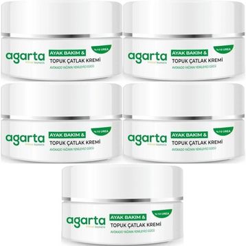 Agarta Ayak ve Topuk Çatlak 5x100 ml Bakım Kremi