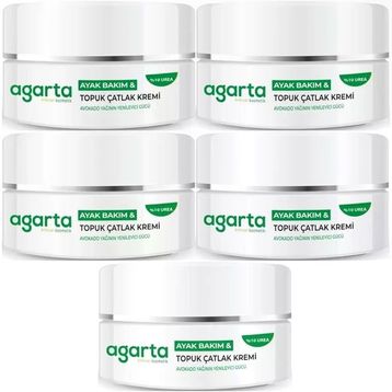 Agarta Ayak ve Topuk Çatlak 5x100 ml Bakım Kremi