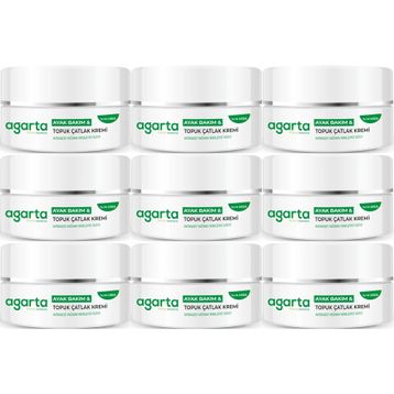 Agarta Ayak ve Topuk Çatlak 9x100 ml Bakım Kremi
