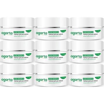 Agarta Ayak ve Topuk Çatlak 9x100 ml Bakım Kremi