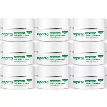 Agarta Ayak ve Topuk Çatlak 9x100 ml Bakım Kremi