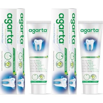Agarta Bitki Özlü Doğal 2x100 ml Diş Macunu