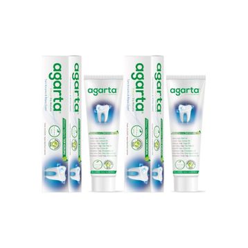 Agarta Bitki Özlü Doğal 2x100 ml Diş Macunu