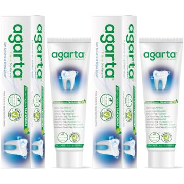 Agarta Bitki Özlü Doğal 2x100 ml Diş Macunu