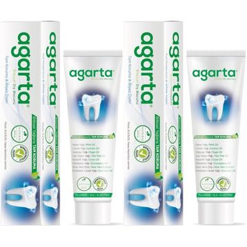 Agarta Bitki Özlü Doğal 2x100 ml Diş Macunu
